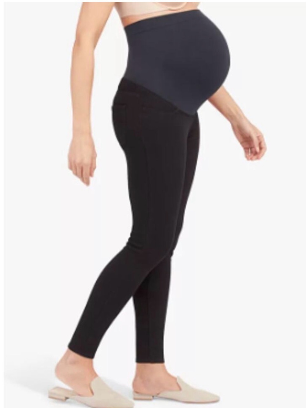 Spanx Maternity Jean-ish Leggings in Black